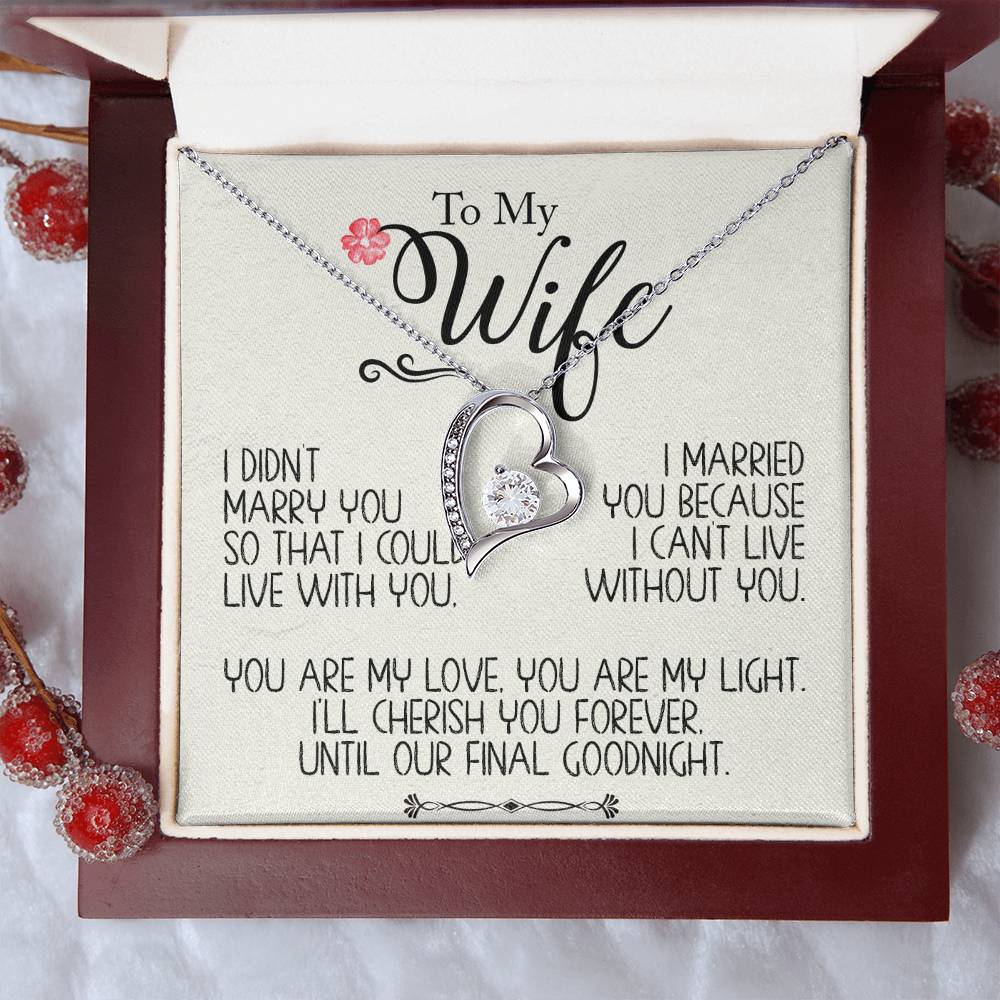 To My Wife | Can't Live Without You - Gift Set