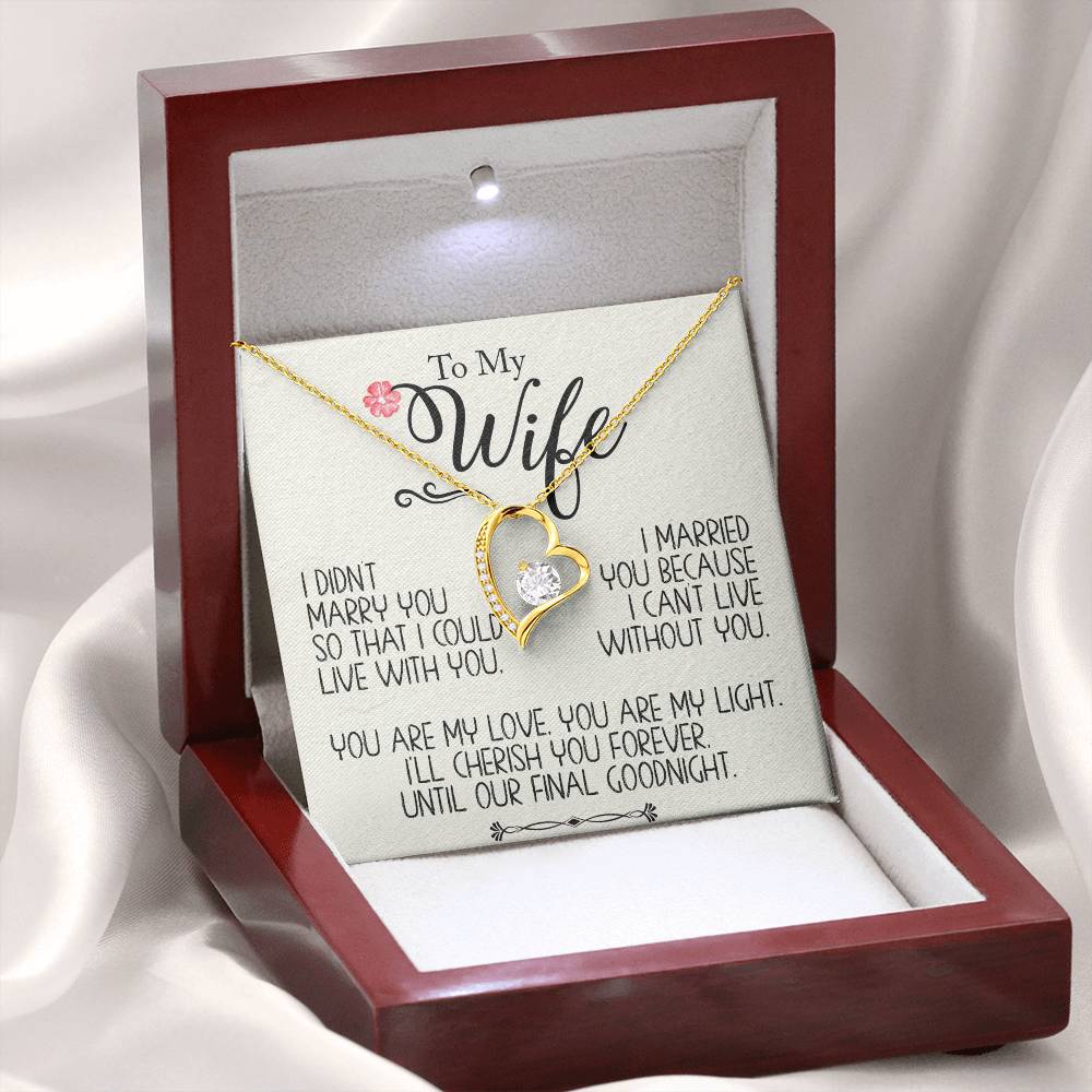 To My Wife | Can't Live Without You - Gift Set