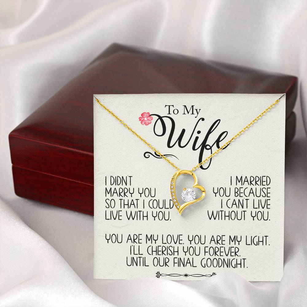 To My Wife | Can't Live Without You - Gift Set