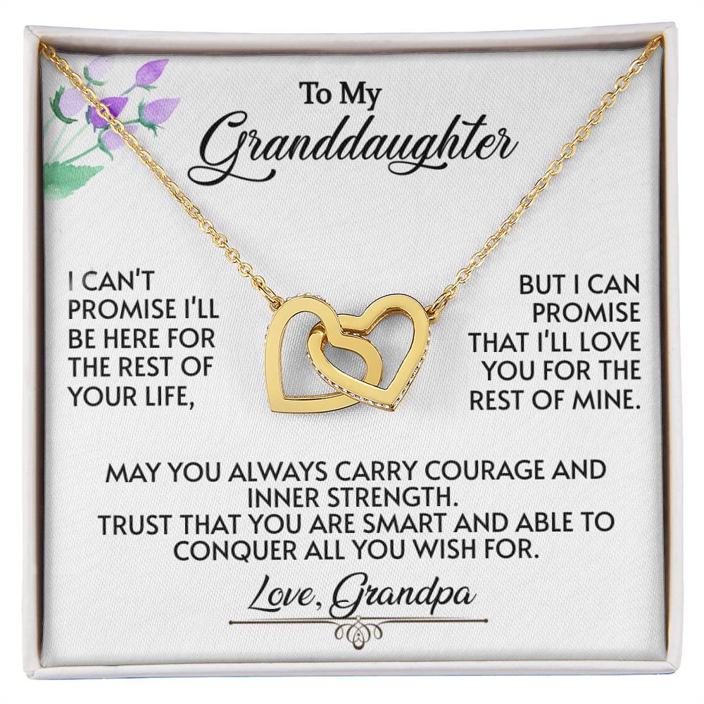 To My Granddaughter | All You Wish For - From Grandpa Gift Set