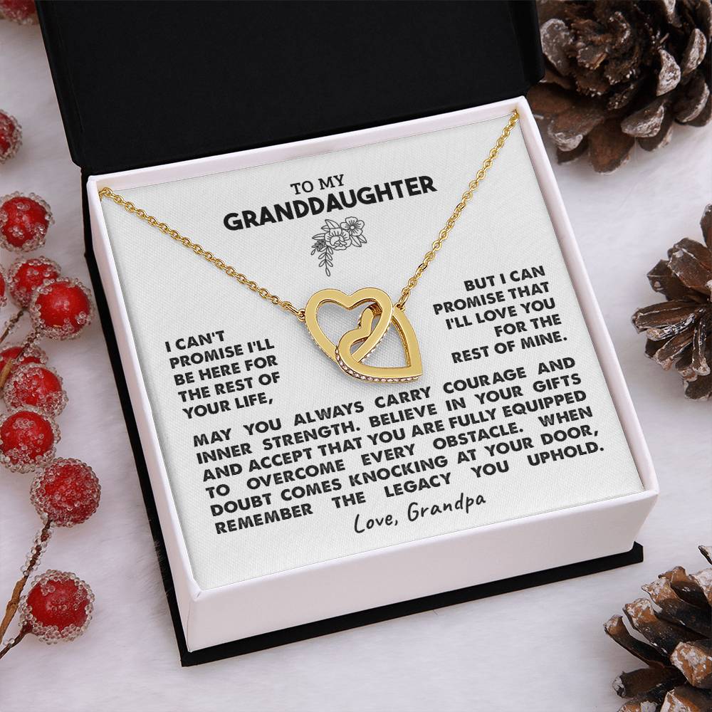 To My Granddaughter | Legacy Necklace - Gift Set