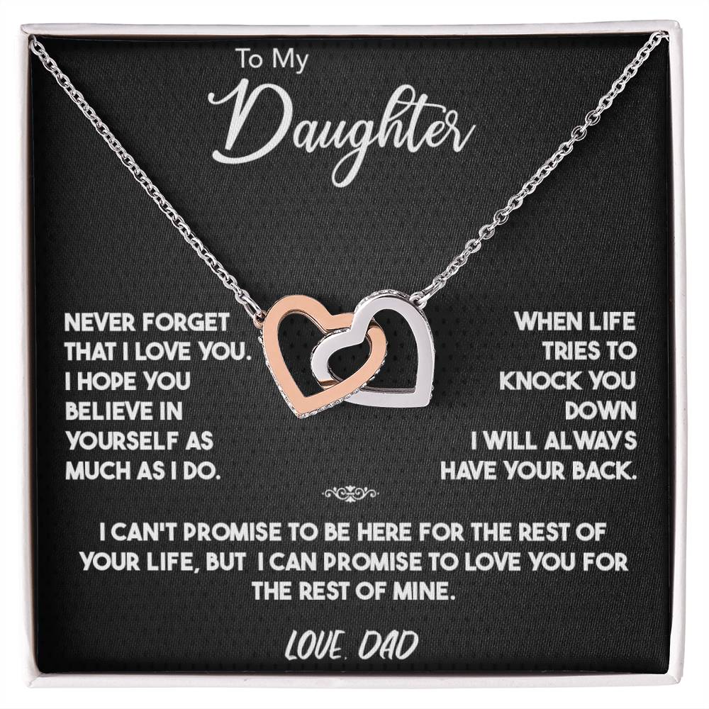 To My Daughter | My Promise Necklace - Gift Set