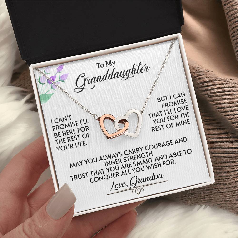 To My Granddaughter | All You Wish For - From Grandpa Gift Set