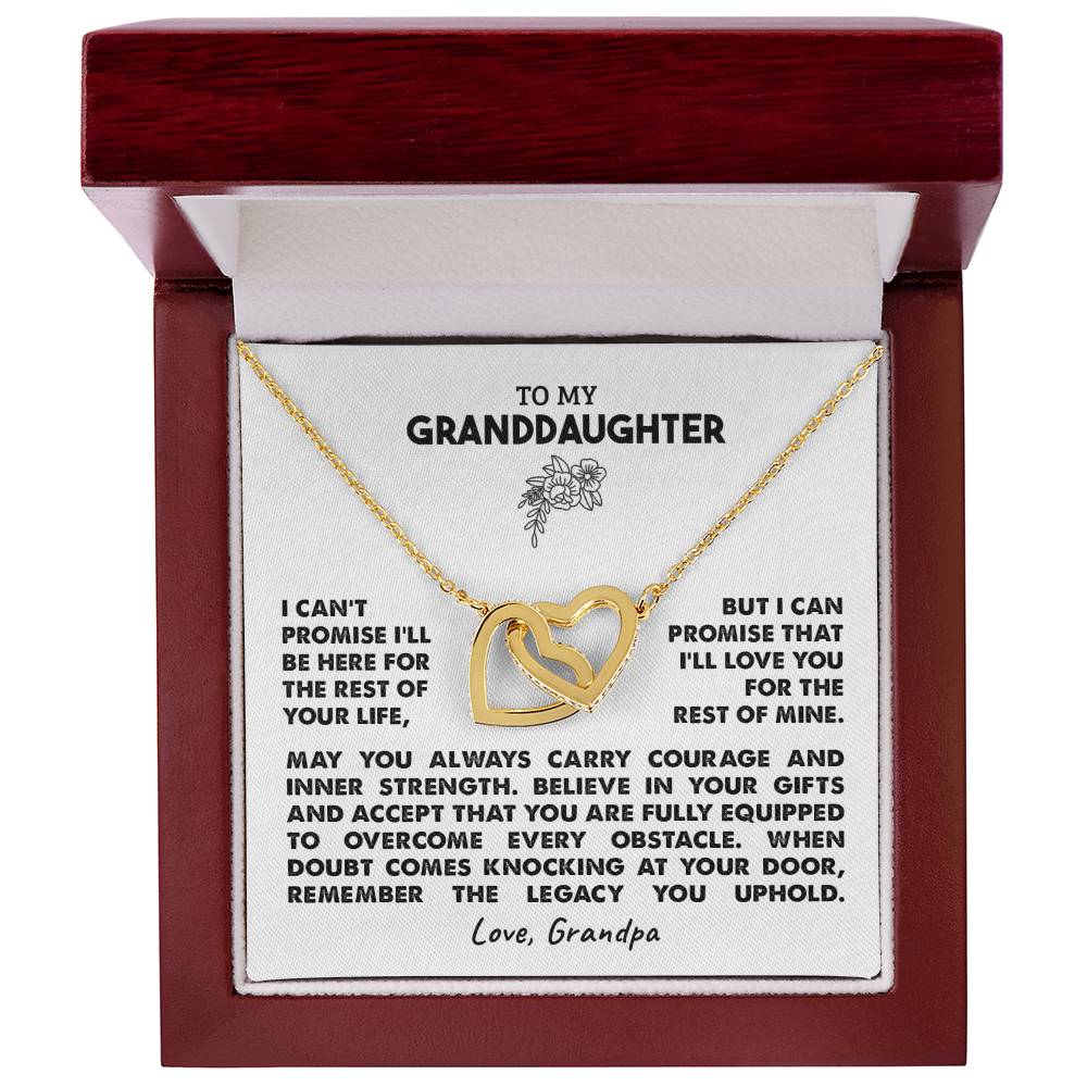 To My Granddaughter | Legacy Necklace - Gift Set