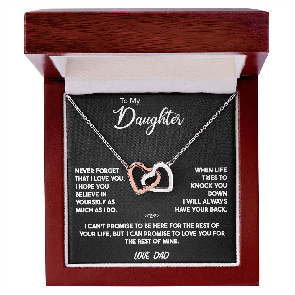 To My Daughter | My Promise Necklace - Gift Set