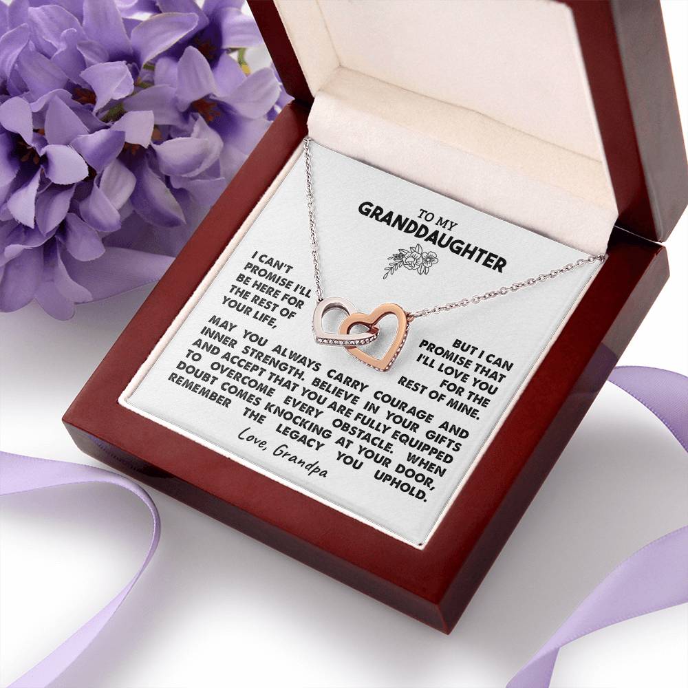 To My Granddaughter | Legacy Necklace - Gift Set