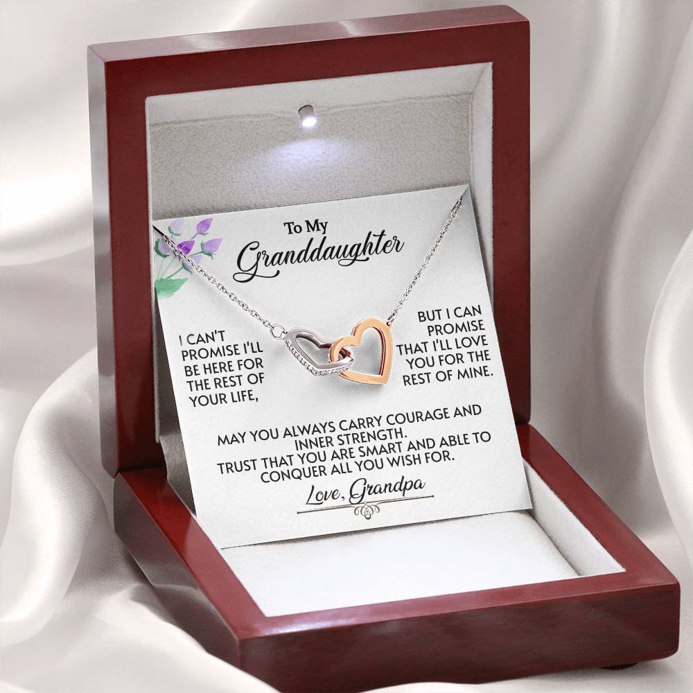 To My Granddaughter | All You Wish For - From Grandpa Gift Set