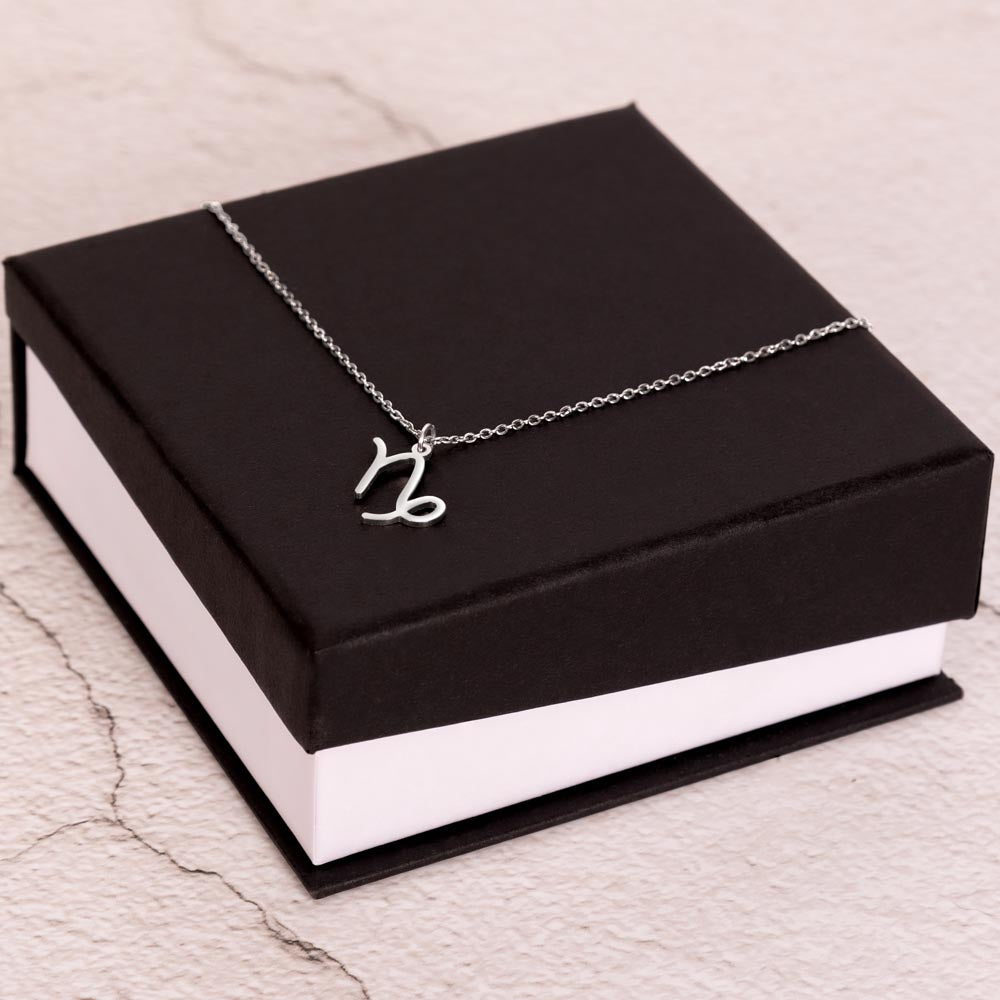 Happy Birthday Zodiac Neclace - Gift Set