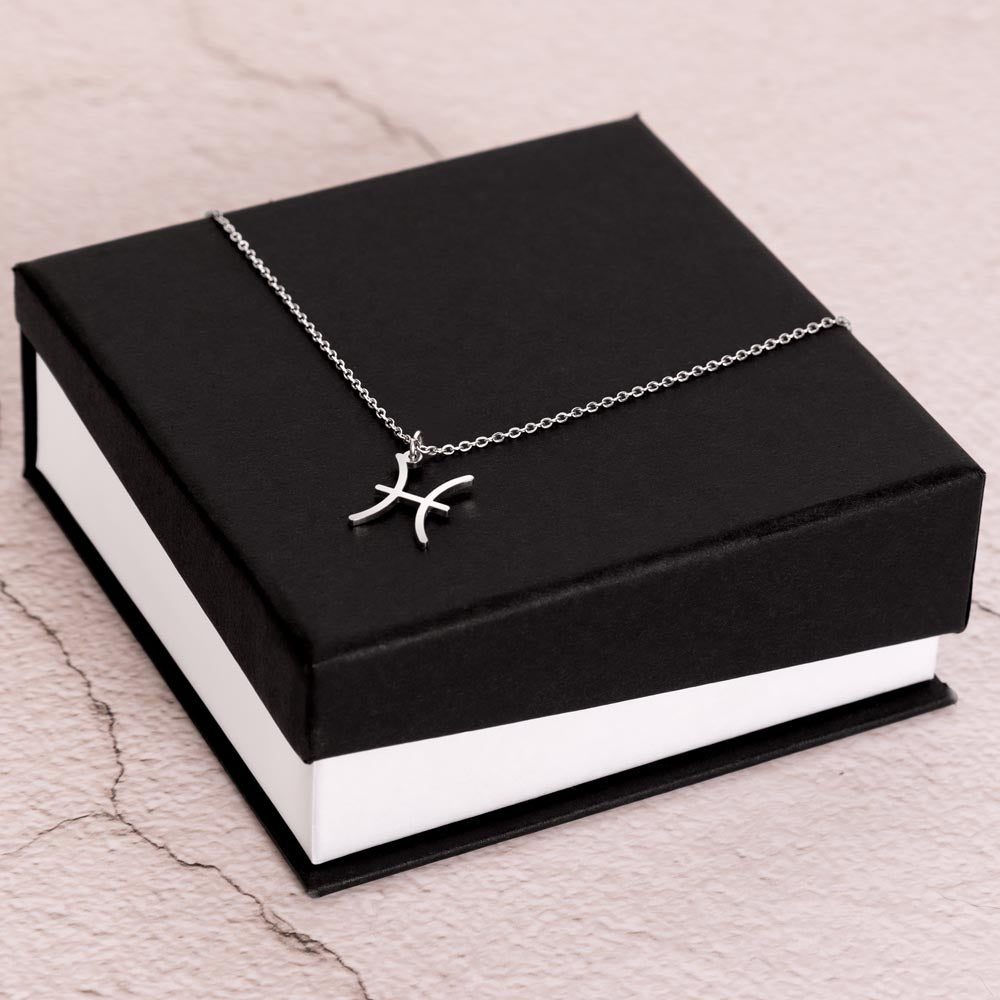 Happy Birthday Zodiac Neclace - Gift Set