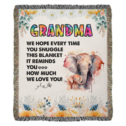 Grandma | Love You - Heirloom Snuggle Blanket