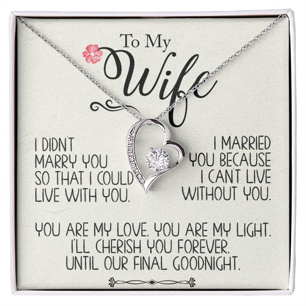 To My Wife | Can't Live Without You - Gift Set