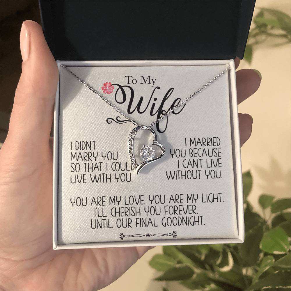 To My Wife | Can't Live Without You - Gift Set