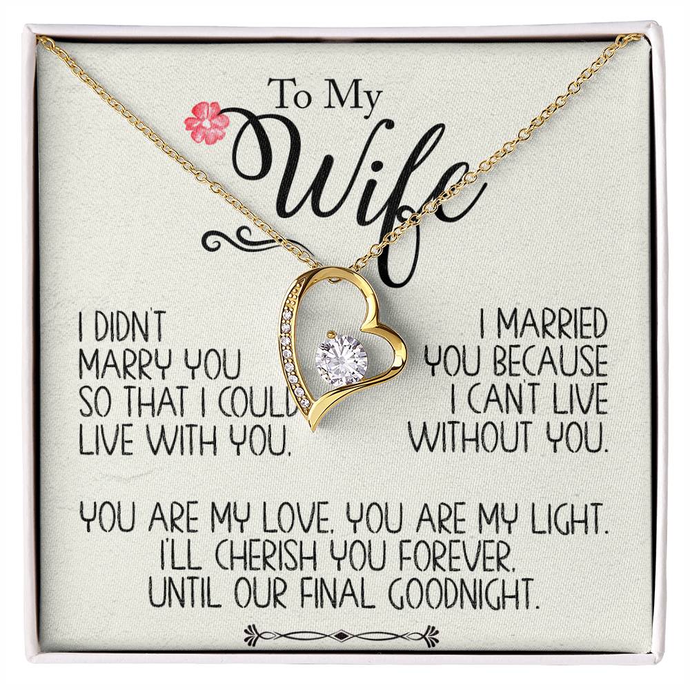 To My Wife | Can't Live Without You - Gift Set