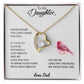 To My Daughter | Treasure Necklace - Gift Set