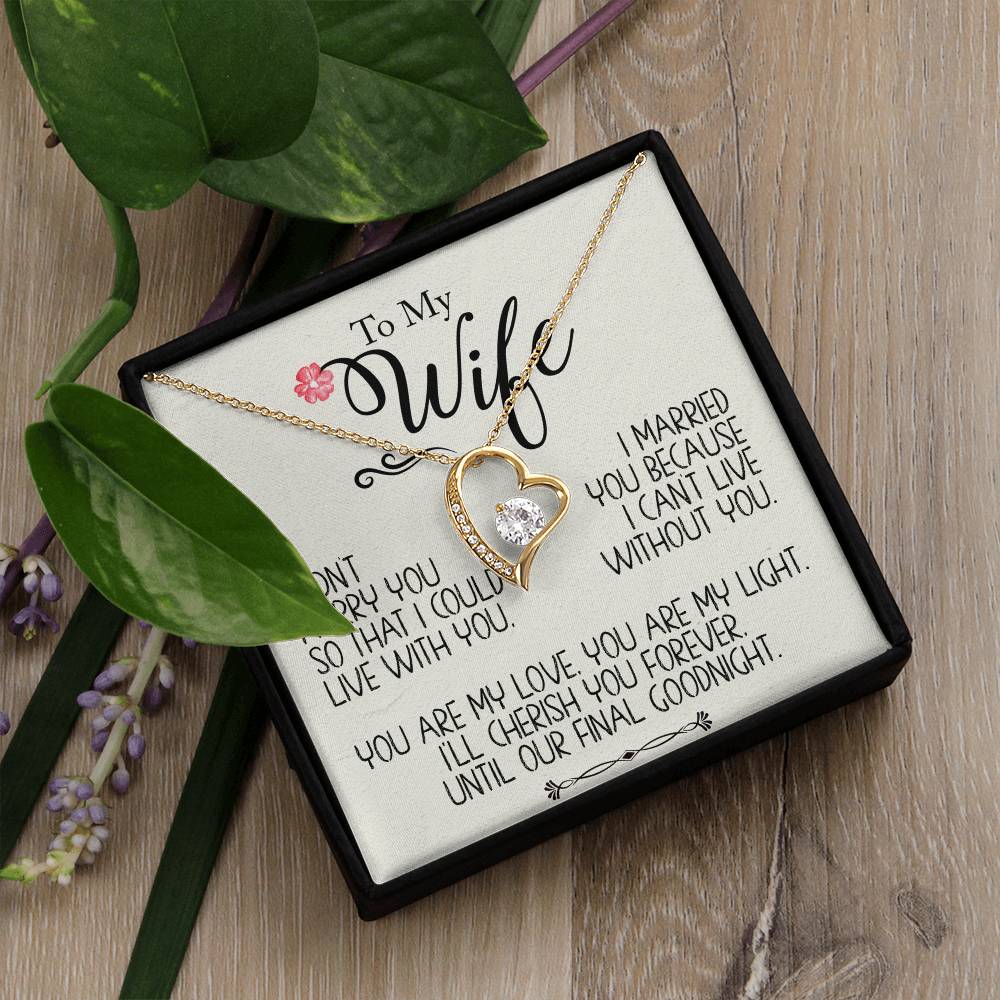 To My Wife | Can't Live Without You - Gift Set