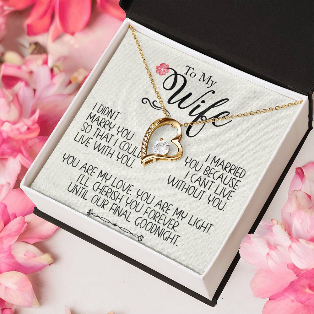 To My Wife | Can't Live Without You - Gift Set