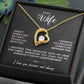 To My Wife - Can't Live Without You Necklace | Gift Set