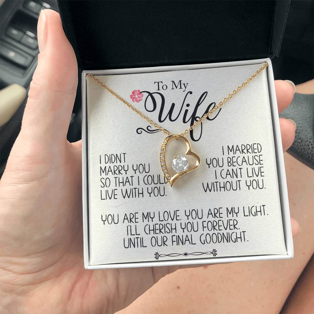 To My Wife | Can't Live Without You - Gift Set